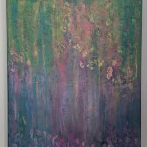 Seinamaal "Õites" 40x50