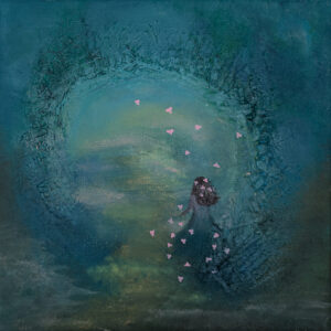 Seinamaal "Tüdruk" 30x30